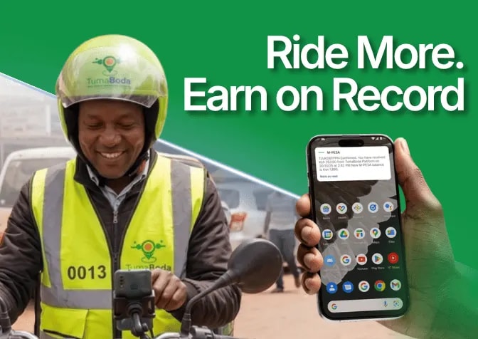 TumaBoda Rider App