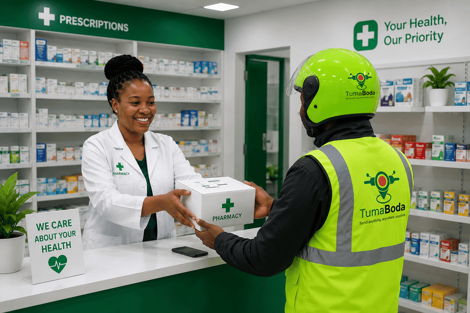 Verified pharmaceutical secure delivery